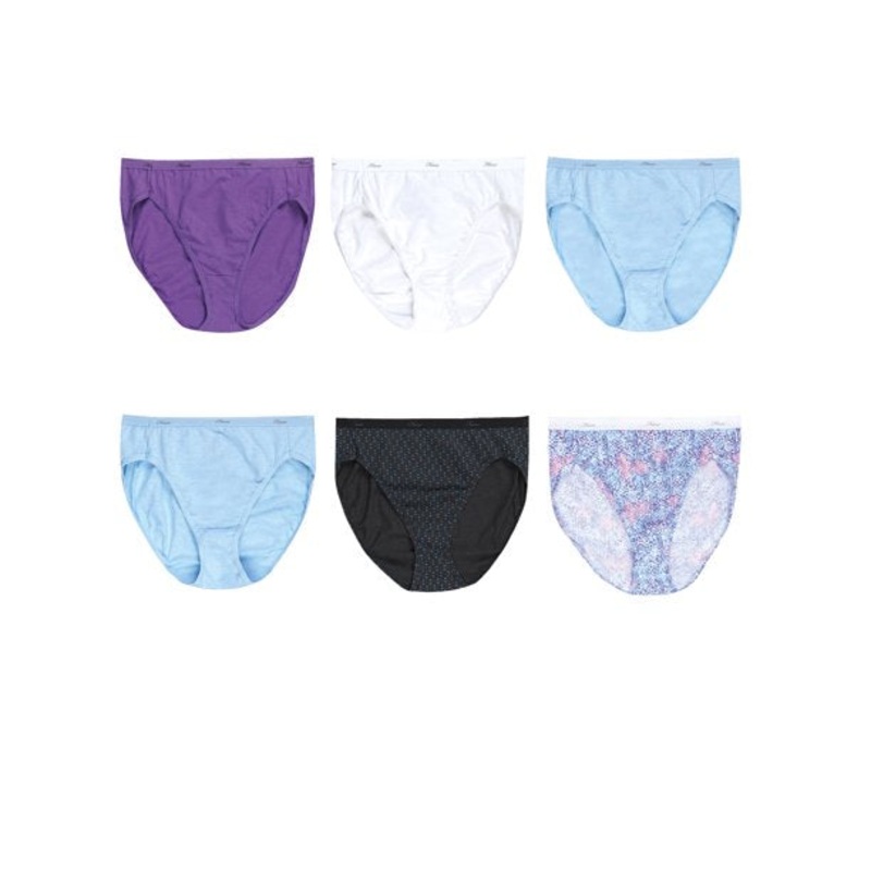 6-Pack Women’s Hi-Cut Underwear PP43WB 6