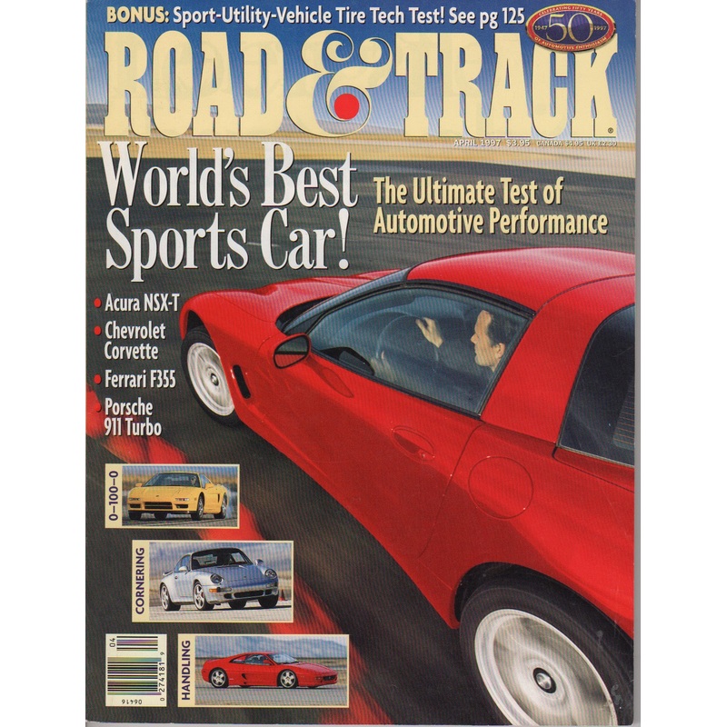 Road & Track Magazine 1997/04