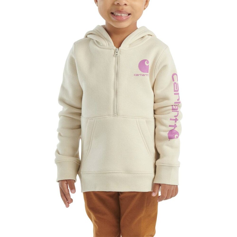 Baby Girls’ Long-Sleeve Half-Zip Sweatshirt CA7076 9 Months