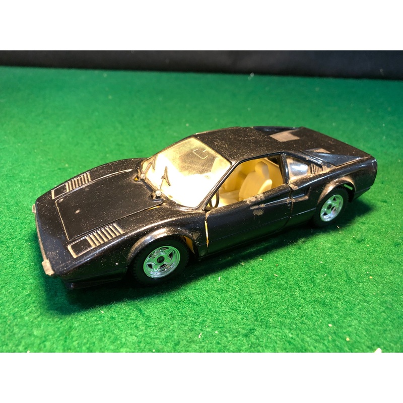 Ferrari 308 GTB Black by Polistil 1:25 (S214)(No box)