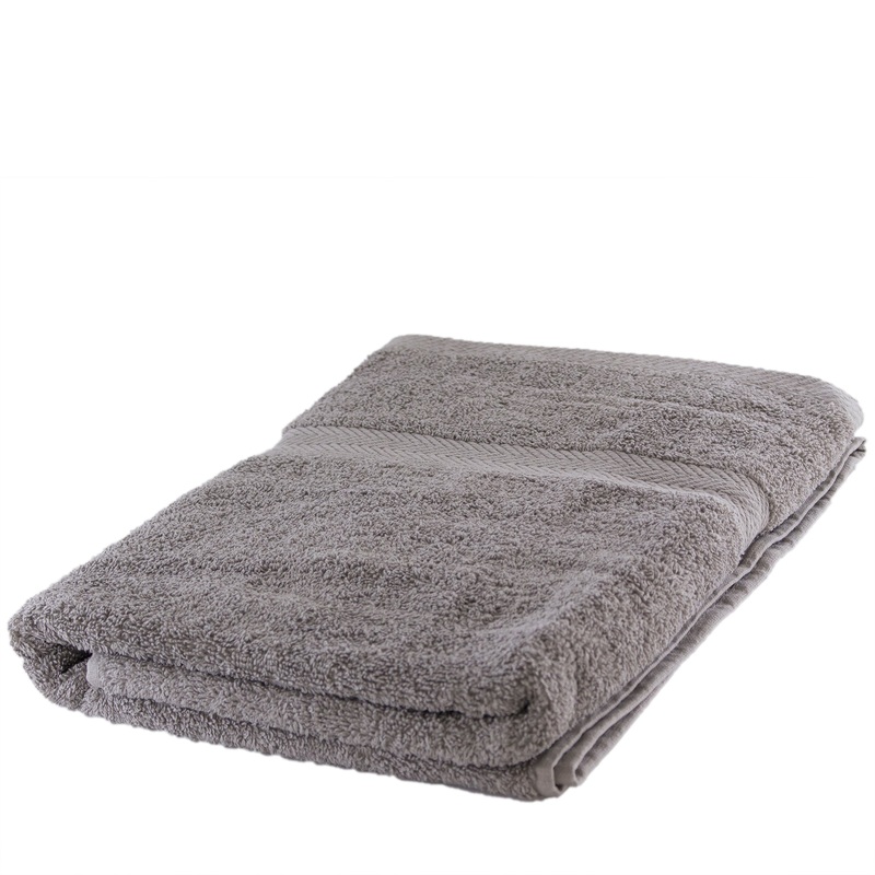 Bath Towel 30 inch x 54 inch Pearl Gray