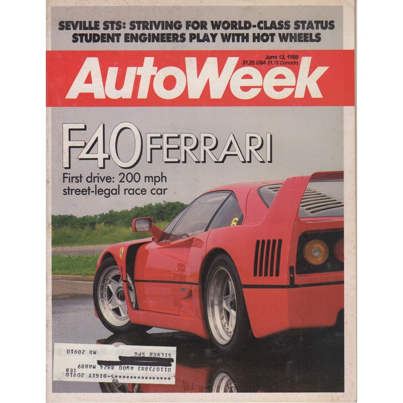AutoWeek Magazine 1988/06/13