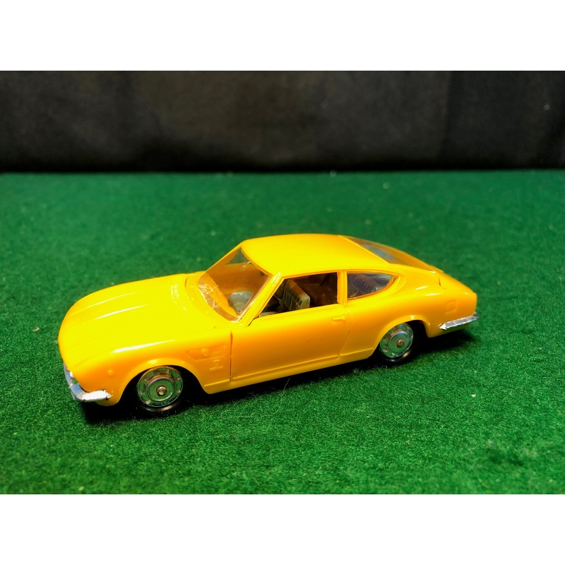Fiat Dino Coupe Bertone Yellow by Norev 1:43 (163)(No box)