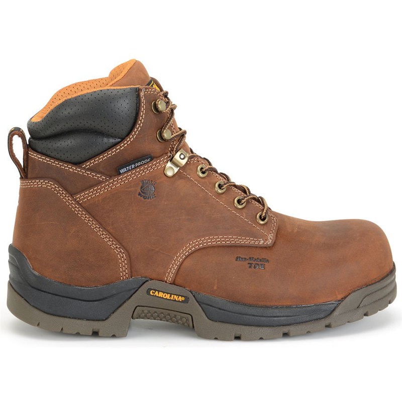 Men’s 6 inch Bruno Waterproof Composite Safety Toe Work Boot CA5520 9 D