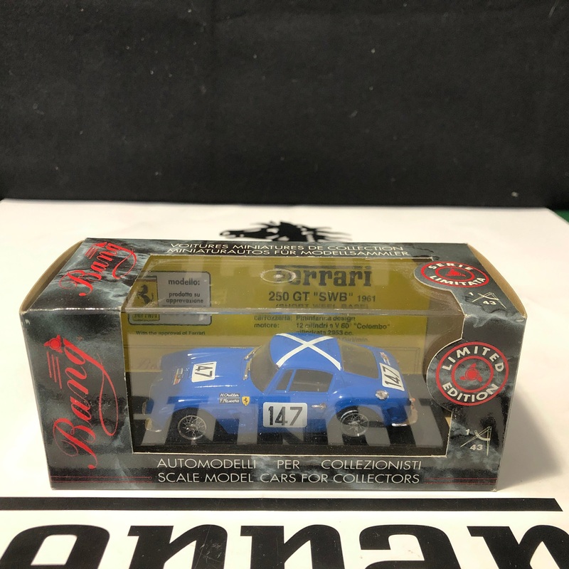 Ferrari 250 GT SWB Tour de France 1961 N 147 by Bang 1:43 (504)(Ltd Ed)