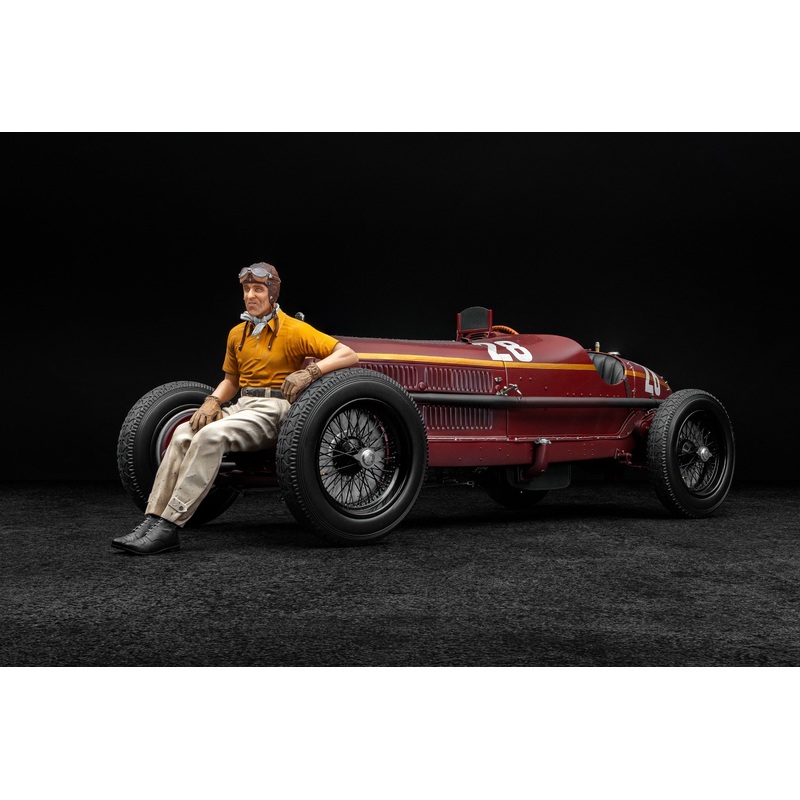 Alfa Romeo 8C 2300 “Monza” – 1932 Monaco Grand Prix Winner – Tazio Nuvolari Figure Edition