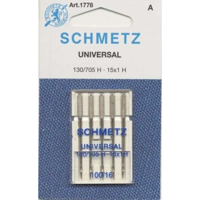Universal Needles for Sewing Machines 1778 pack of 5