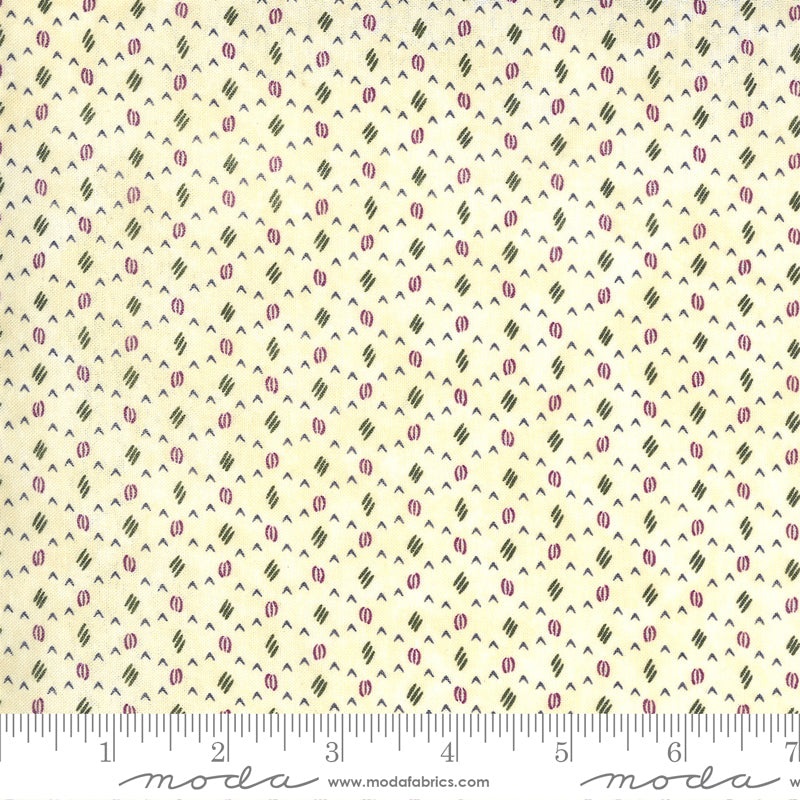 Violet Hill Collection Cotton Fabric 6828 Eggshell