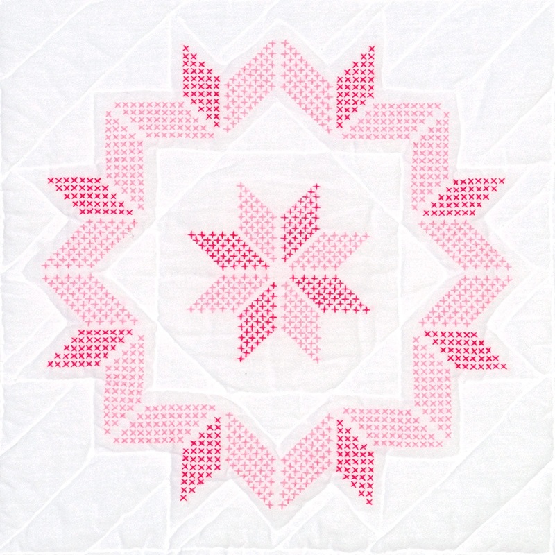 XX Kaleidoscope Star 18-Inch Quilt Blocks 732-751