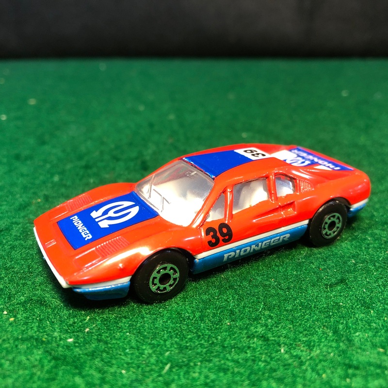 Ferrari 308 GTB N 39 Pioneer by Matchbox 1:55 (MB70)(No box)