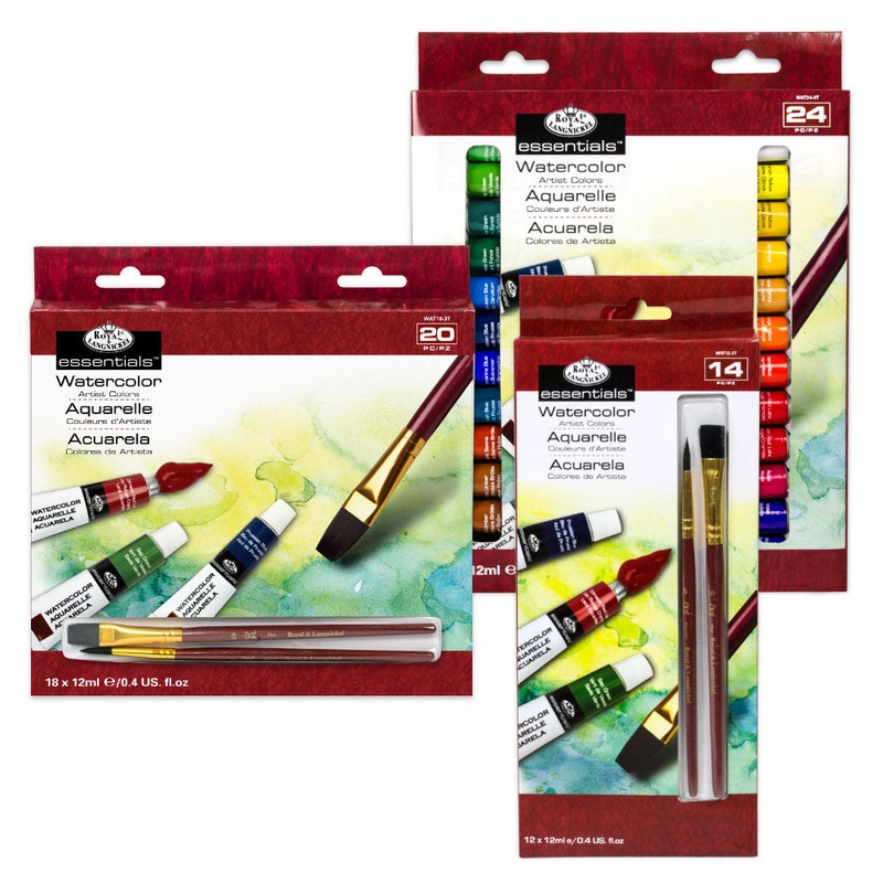 Watercolor Paint Packs WAT 12-Color Pack
