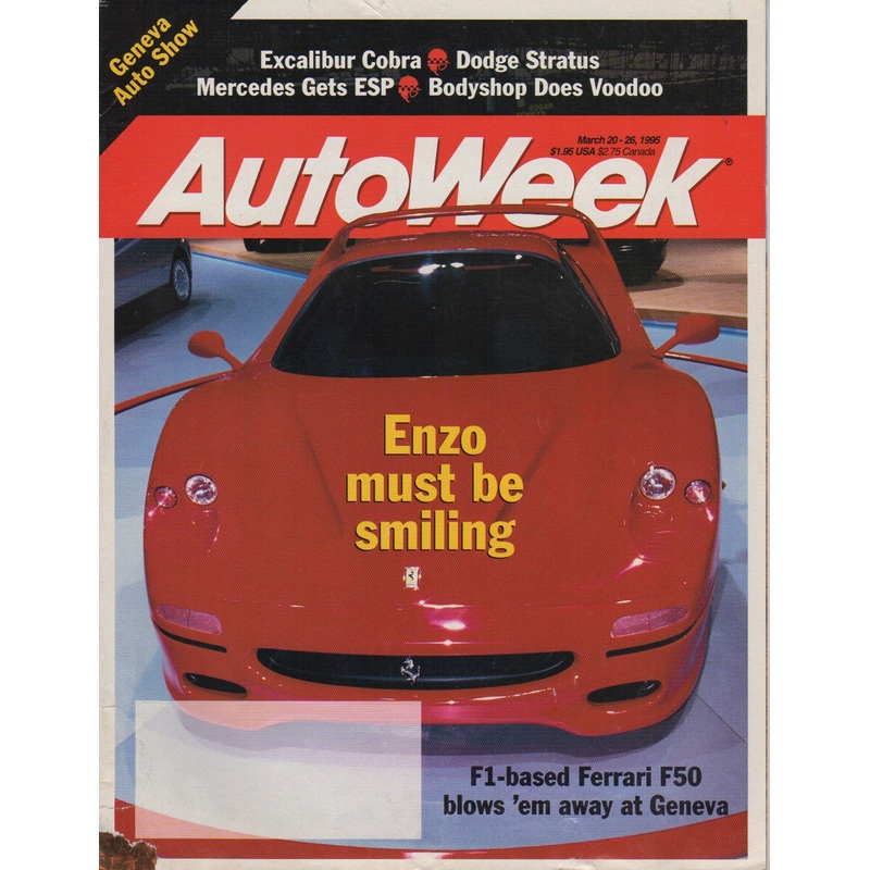 AutoWeek Magazine 1995/03/20