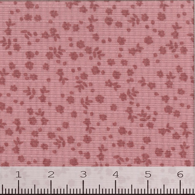 Angela Pointelle Rib Knit Fabric FA147 Mauve