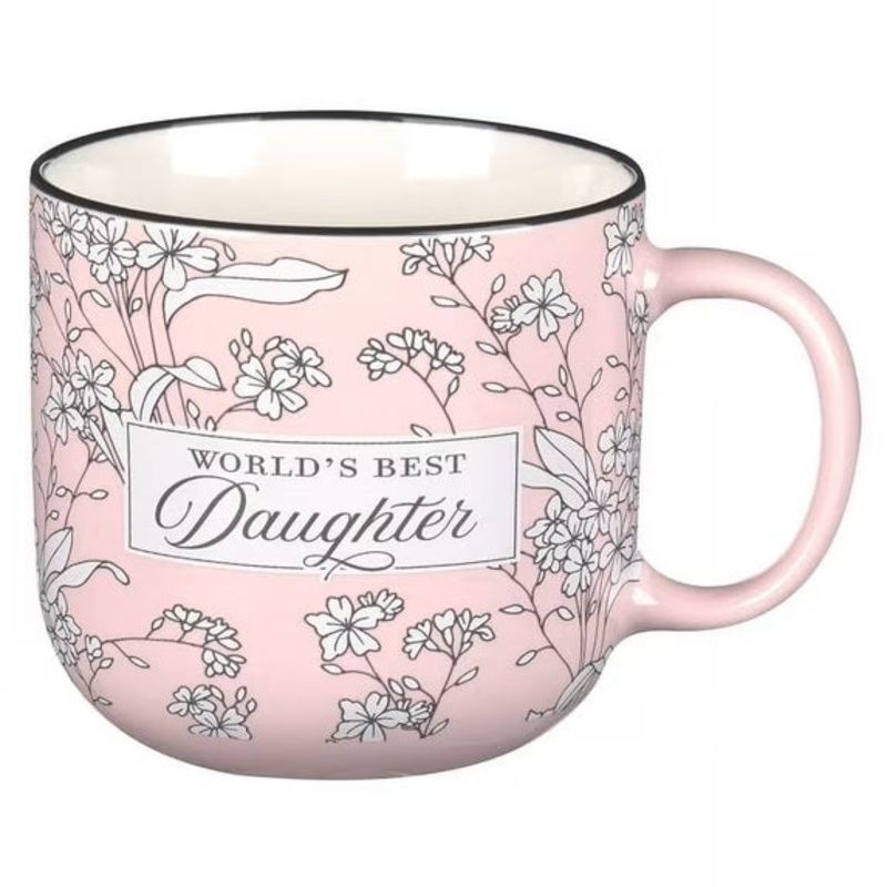 World’s Best Daughter Pink Coffee Mug MUG1126