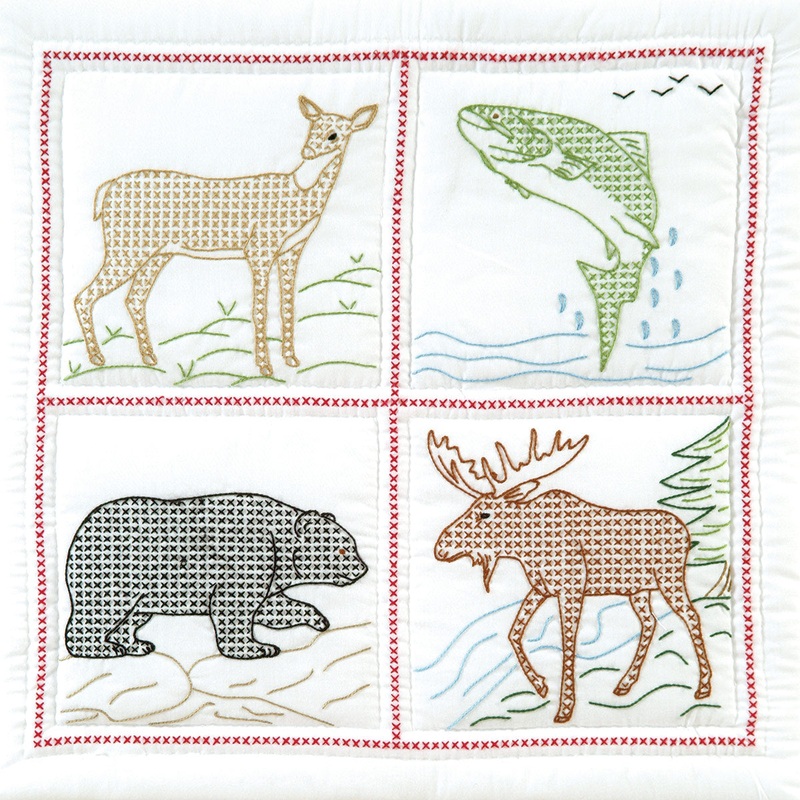 Wilderness 18 inch Quilt Blocks 732343