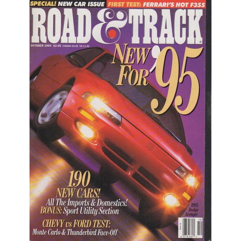 Road & Track Magazine 1994/10