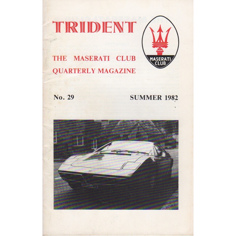 Trident – The Maserati Club UK Magazine No. 29