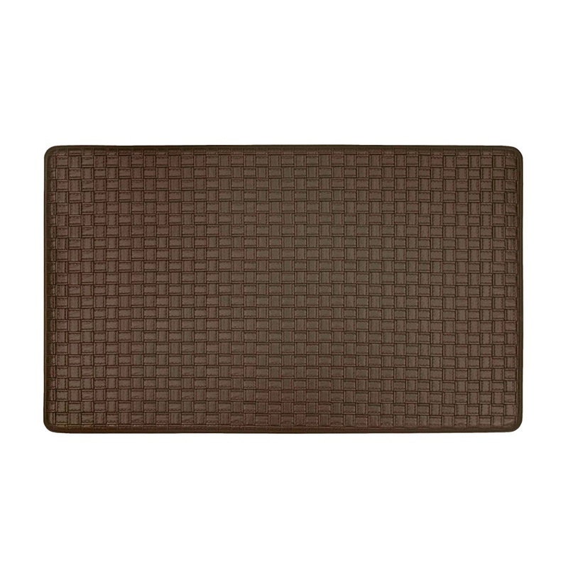 Woven-Embossed Anti-Fatigue Mat Espresso 18 x 30 Inches