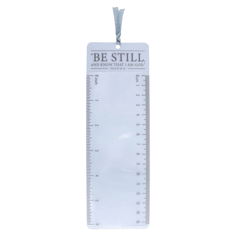 Be Still and Know, Clear Magnifying Bookmark MST170