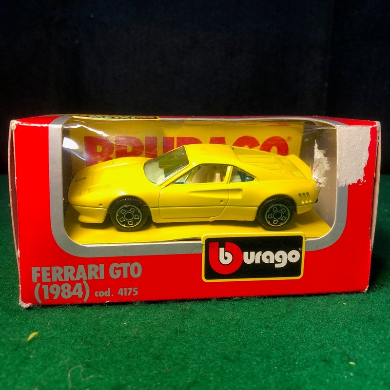 Ferrari 288 GTO Yellow by BBurago 1:43 (4175)(R Bx)