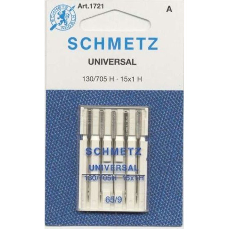 Universal Needles for Sewing Machines 1721 pack of 5