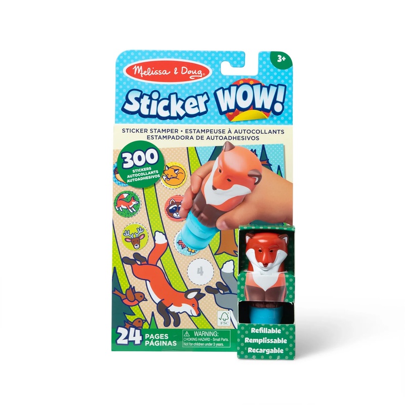 Sticker WOW! Activity Pad & Sticker Stamper – Fox 50841