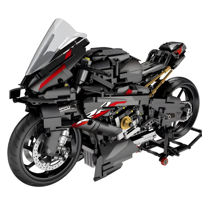 “Black Shadow” Sports Bike | 2078pcs