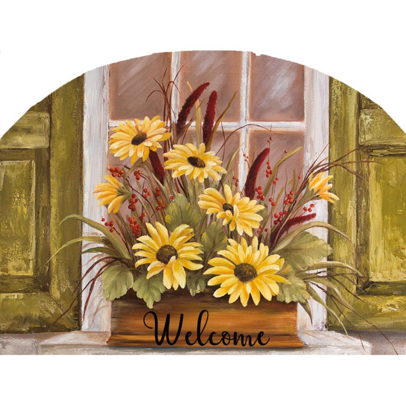 Spring & Summer Small Outdoor Decor Plaque Autumn Window Box