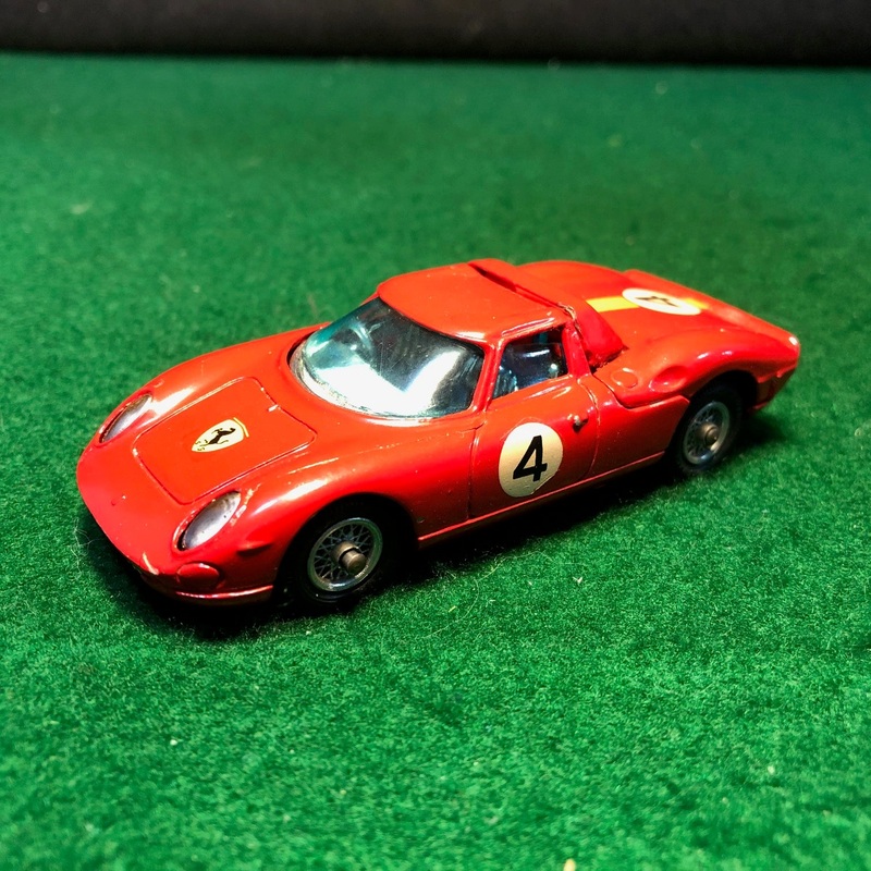 Ferrari 250 LM N 4 Red by Corgi Toys 1:43 (314)(No box)