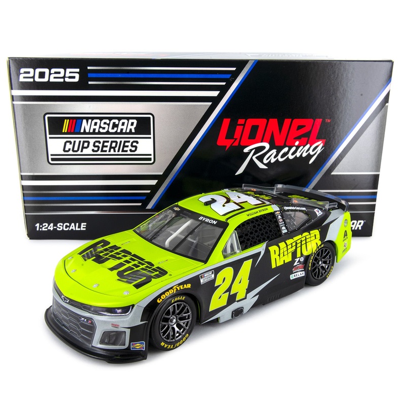 William Byron Raptor 1:24 Standard 2025 Diecast Car – On The Track This Weekend