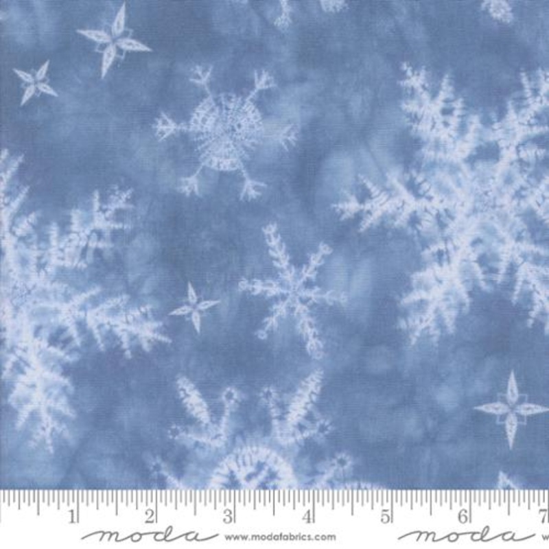 Winter Chill Collection Snowflakes Cotton Fabric 48100 Light Blue