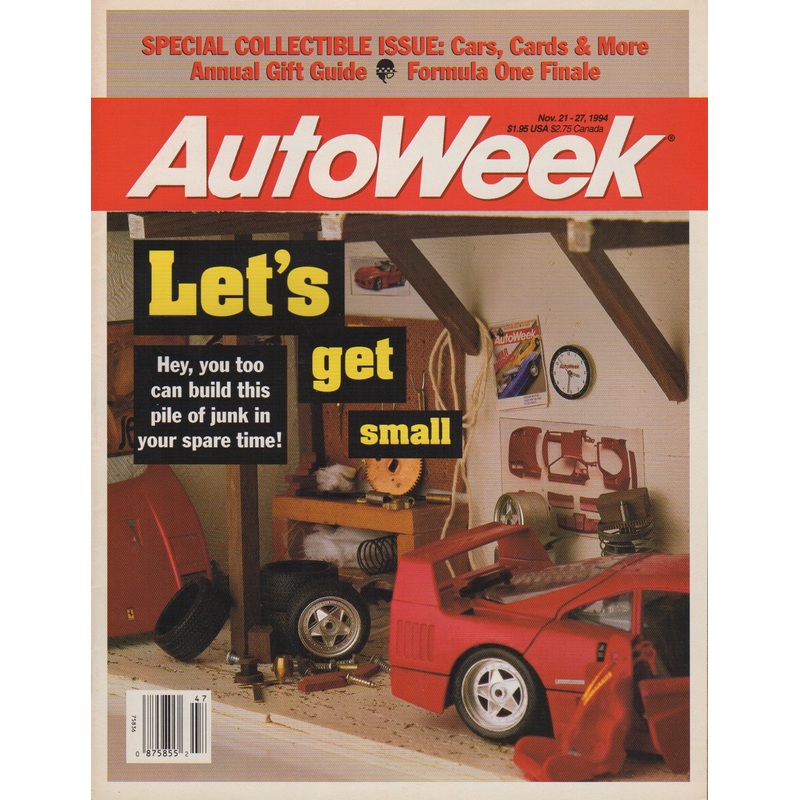 AutoWeek Magazine 1994/11/21