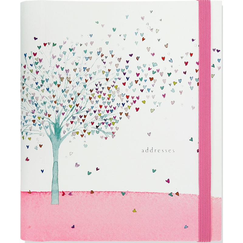 Tree of Hearts Address Book 329059
