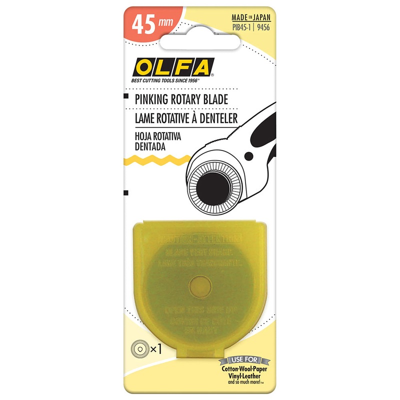 45mm Pinking Rotary Blade O-9456