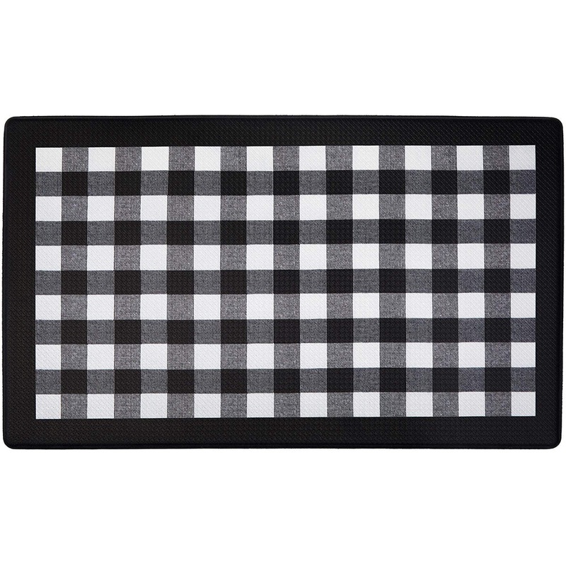 Buffalo Check Anti-Fatigue Mat ANFTM Black