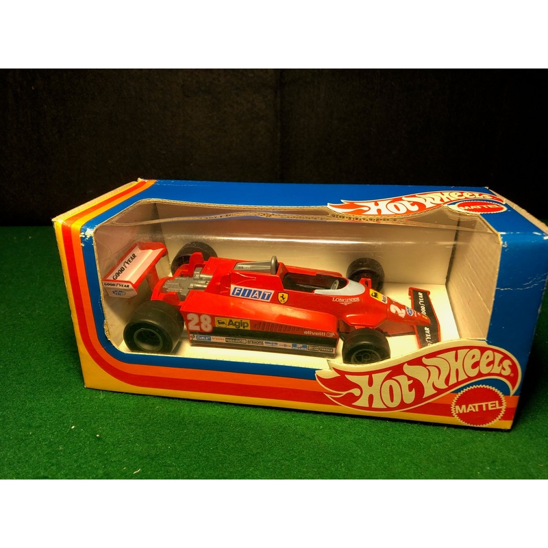 Ferrari 126CK Turbo Fi Didier Pironi N 28 by HotWheels 1:25
