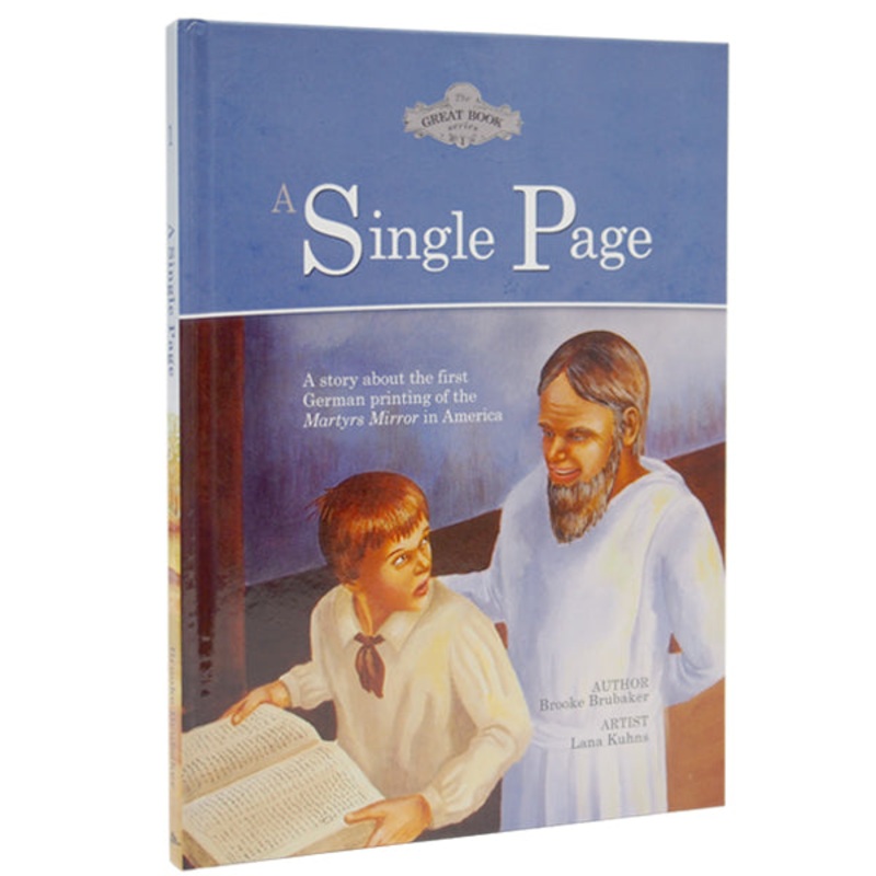 A Single Page Book by Brooke Brubaker 9781943929917