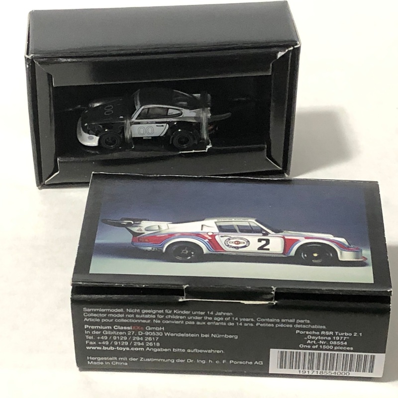 Porsche RSR Turbo 2.1 1977 Daytona N 00 by Bub 1:87 (08554)(Ltd Ed