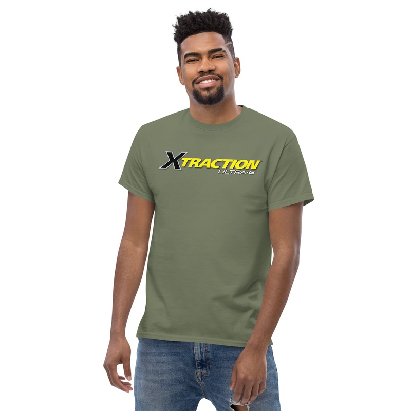 XTRACTION ULTRA G  LOGO PRINTED T-SHIRT (FRONT) Maroon S