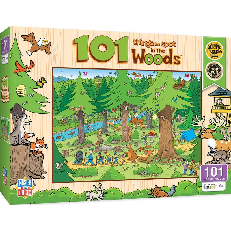 101 Things to Spot in the Woods – 101 PC Puzzle