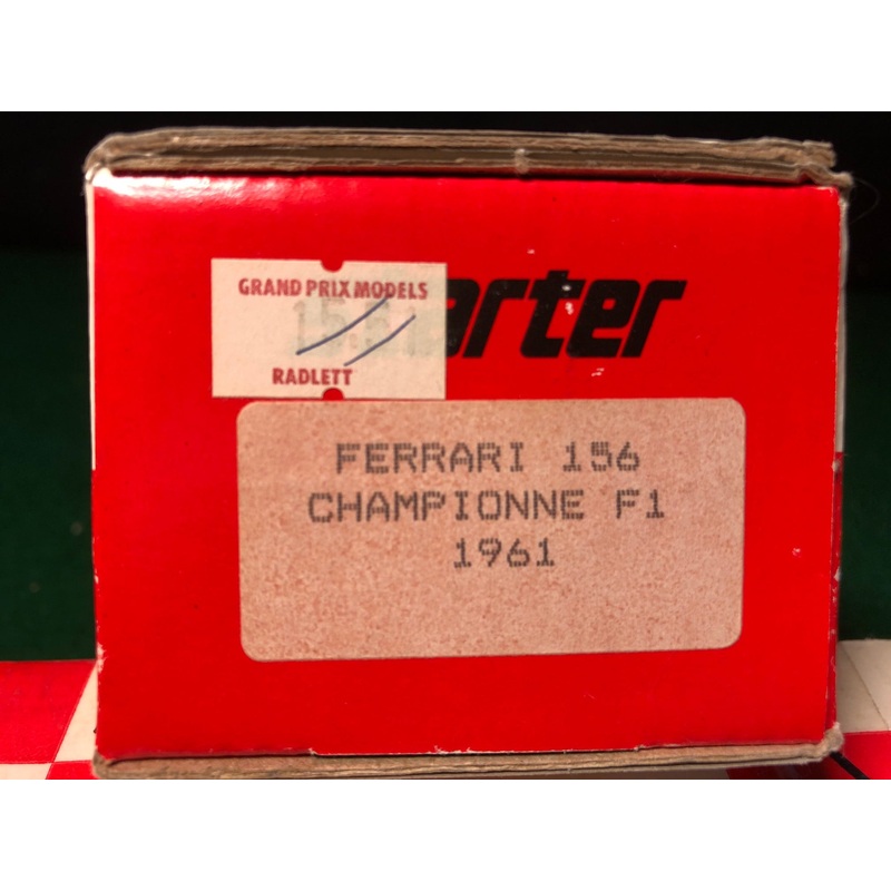 Ferrari 156 F1 Champion 1961 by Starter 1:43