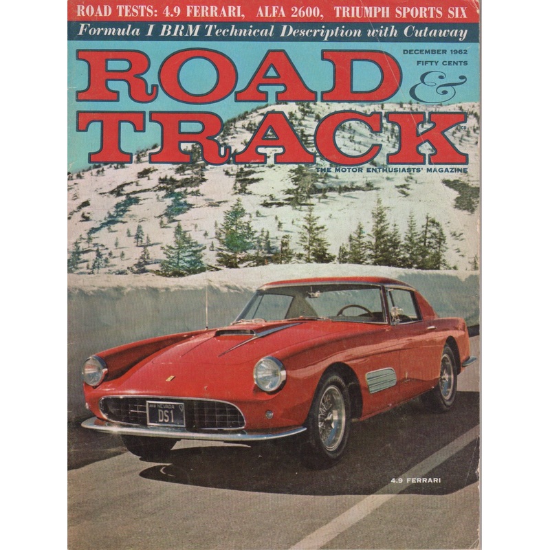 Road & Track Magazine 1962/12