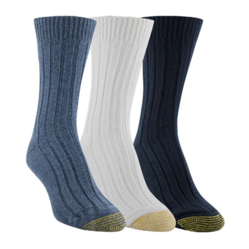 3-Pack Women’s Cotton Comfort Weekender Crew Socks 2959