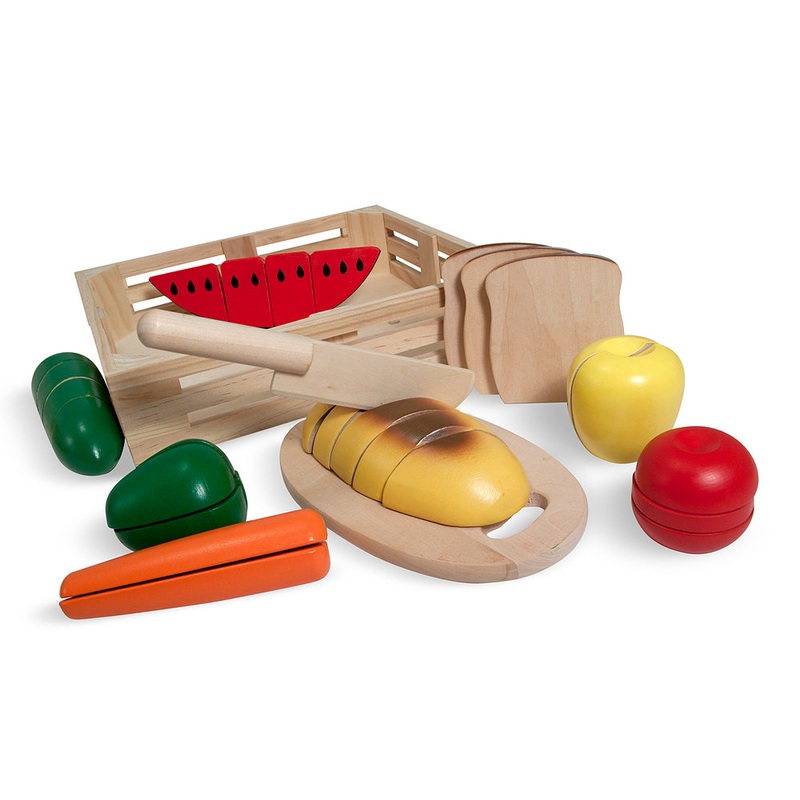 Wooden Play Cutting Food Set 487