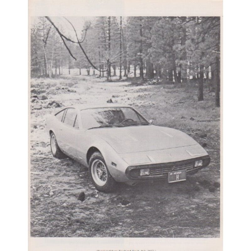 Road & Track Ferrari 365 GTC 4 Road Test
