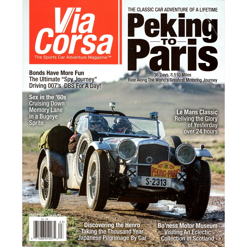 Via Corsa Magazine N.  5 – 2016 Fall