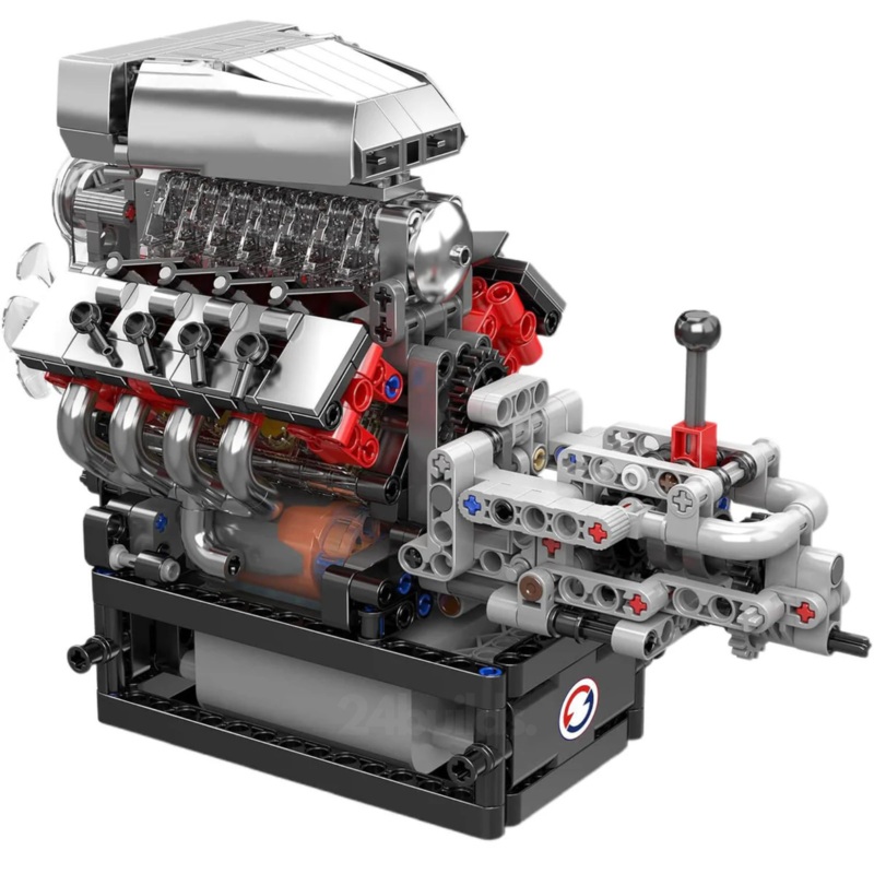V8 Supercharger Engine | 856pcs