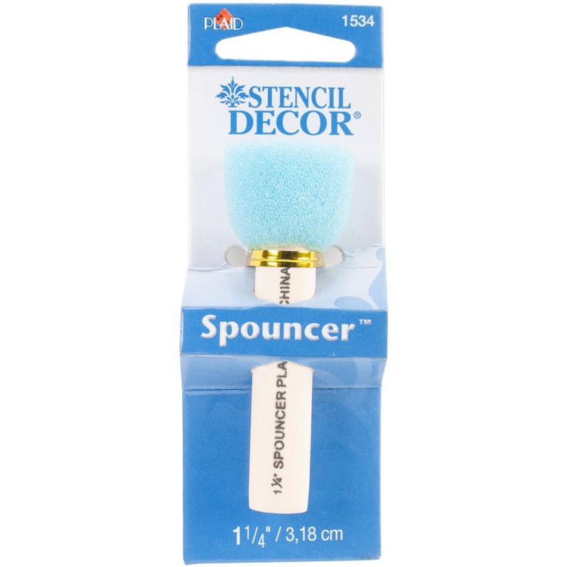 Spouncer Stencil Sponge Brush 1534 1535 1 1/4 inches