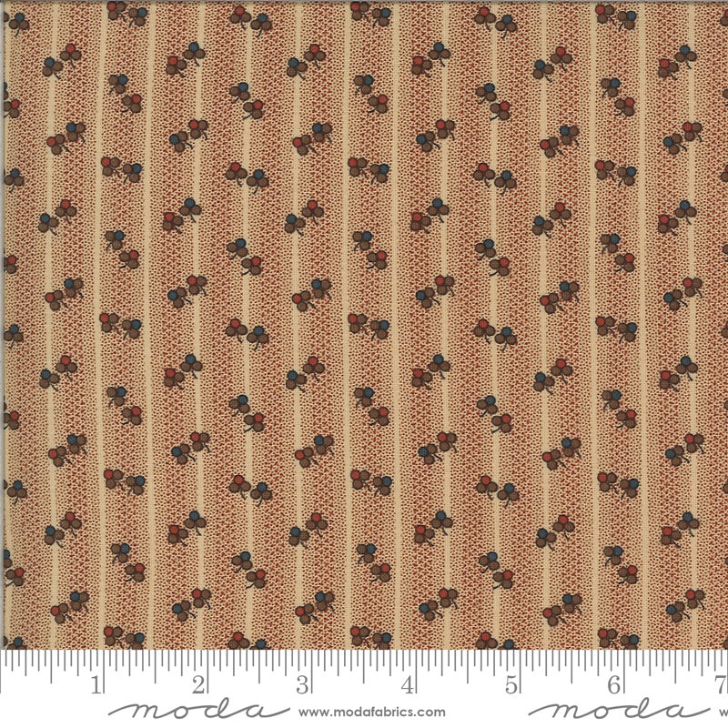 Yesterday Fabric 38106 Brick