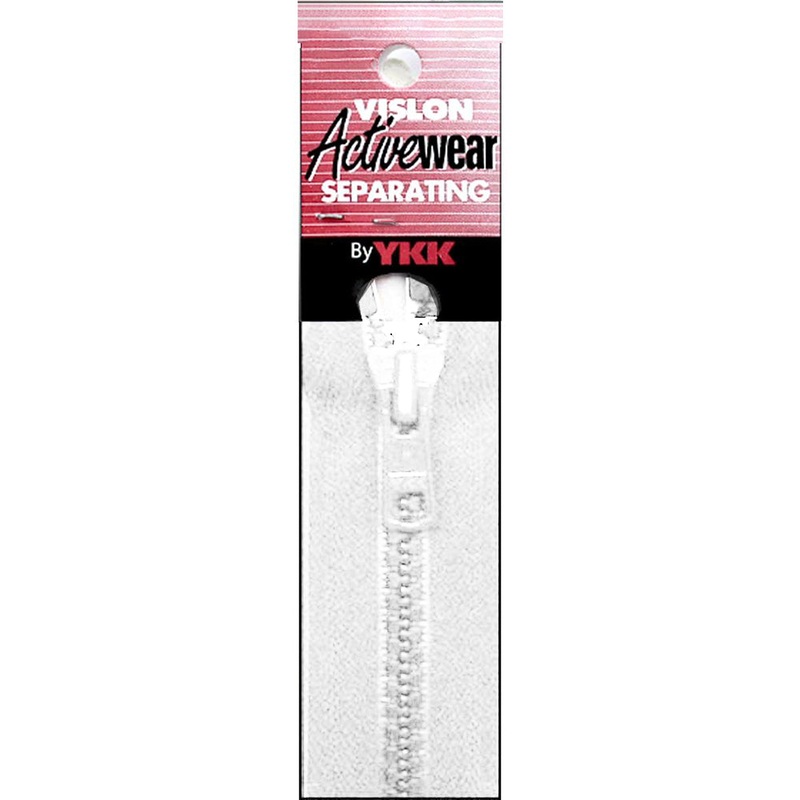 Vislon Separating Zipper Y-19 Red 14 Inches